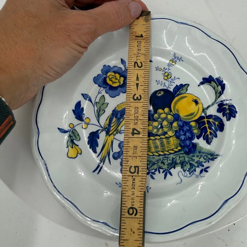 1.a.0.0.7.8 Vtg Copeland Spode Blue Bird S3274 England 6.5
